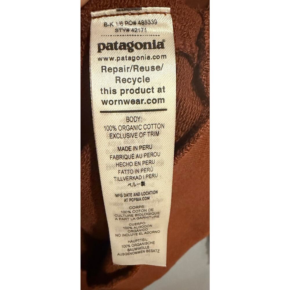 NWT Patagonia Women's Regenerative Organic Certified Cotton Essential Pullover - Picture 8 of 8